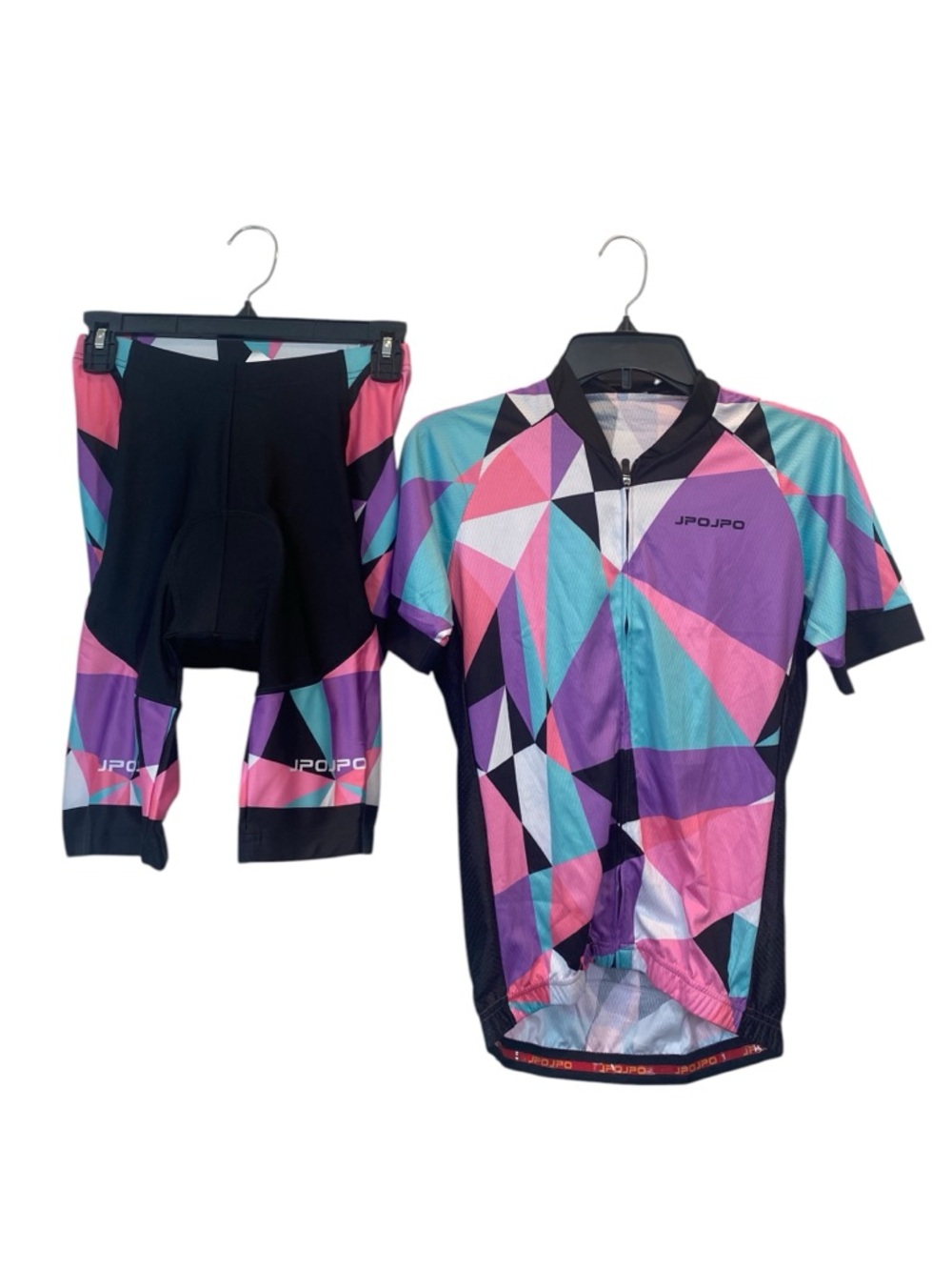 NWT JPOJPO Women's size 10 cycling jersey set and 5D padded bicycle shorts